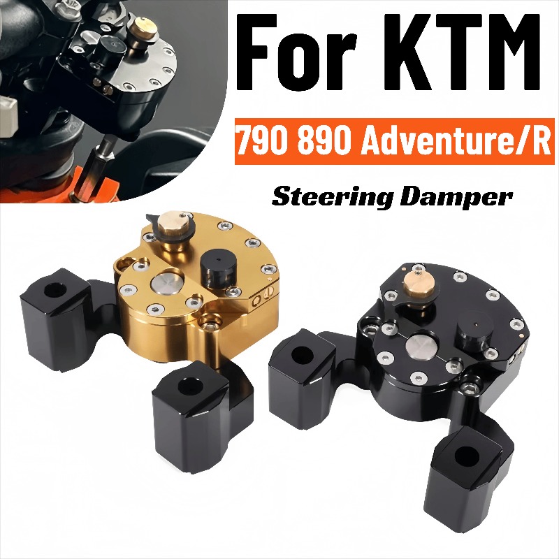 Steering Damper Stabilizer Kit Cnc - KTM 790 890 Adventure/R 790ADV 890ADV