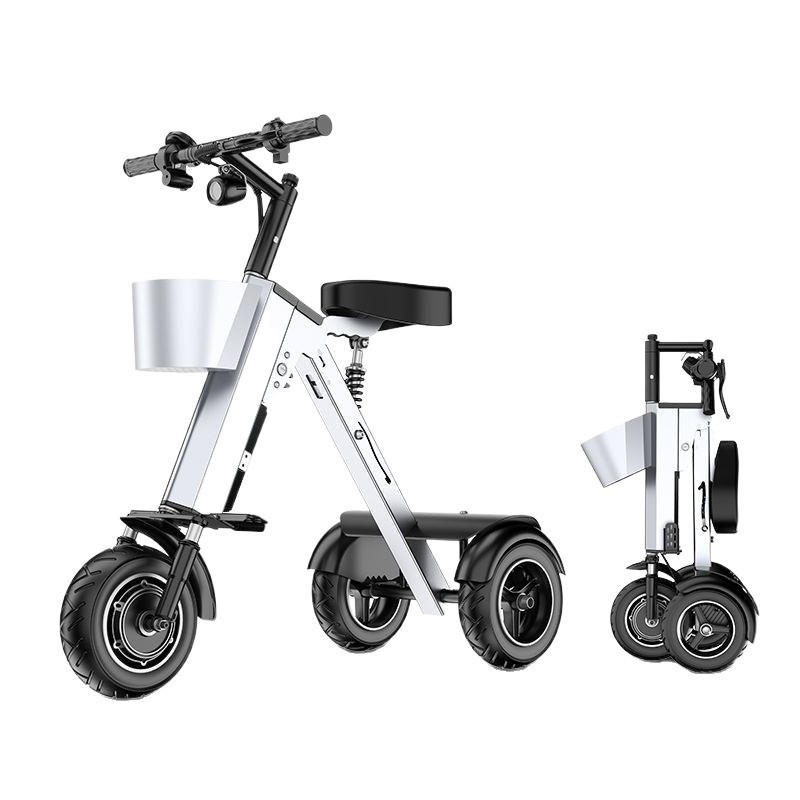 Folding Electric Scooter - 3 Tekerlekli Katlanır Scooter Bisiklet Mini