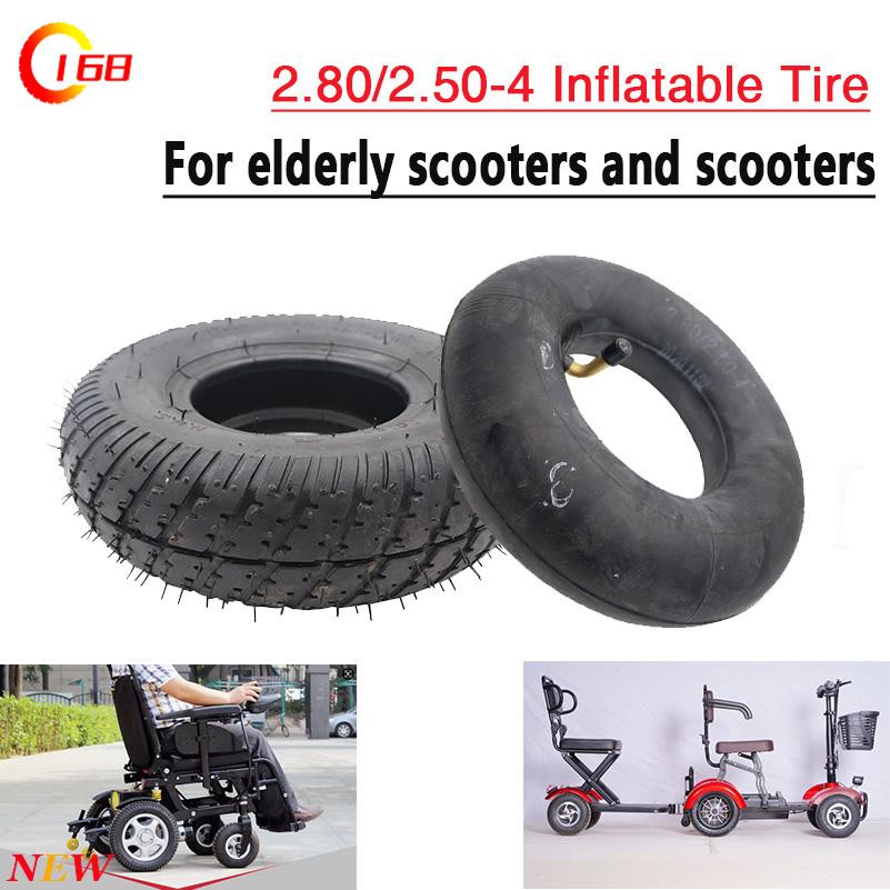 Scooter Tire - Elektrikli scooter lastiği, 2.80/2.50-4 dış lastik,