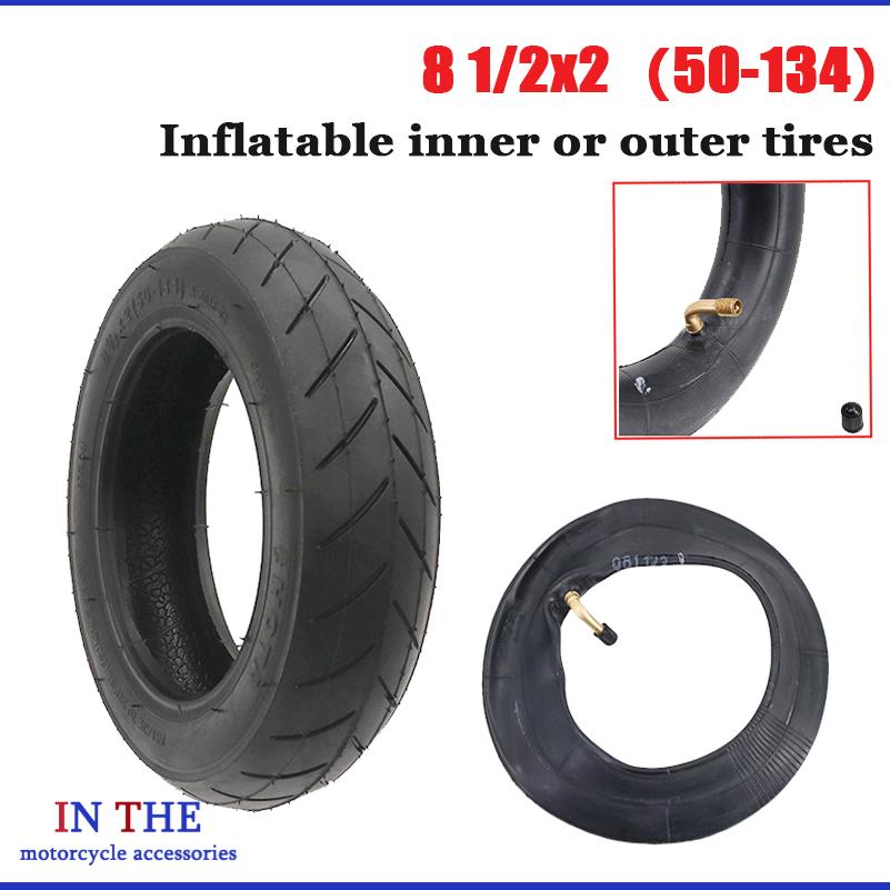 Scooter Tire - Dayanıklı 8 1/2X2 (50-134) ölçülerinde, iç