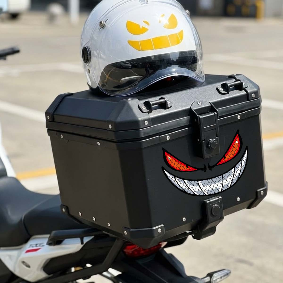 JDM Demon Eyes Gengar Yansıtıc - Scooter Helmet Set incelemesi ve fiyatı