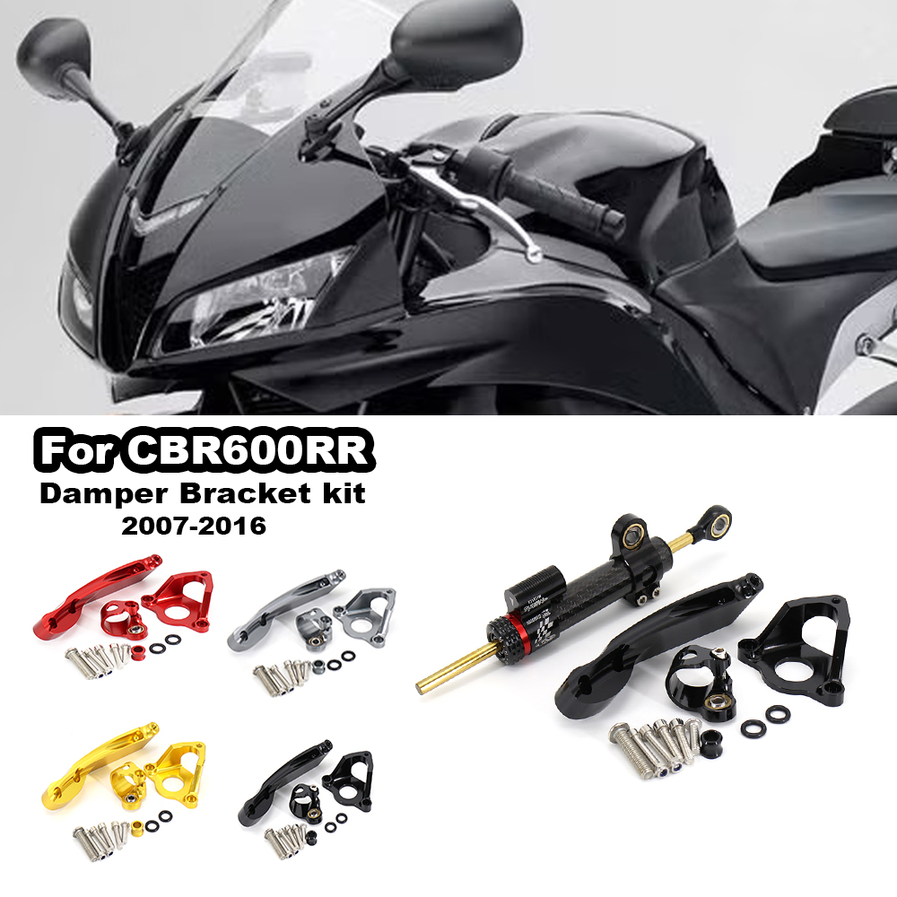 Honda için CBR600RR CBR 600 RR - Steering Damper Stabilizer Kit Cnc incelemesi ve fiyatı