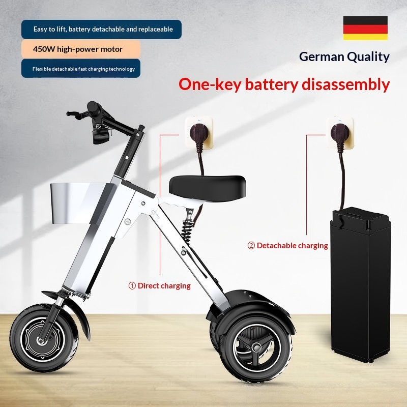 3 Tekerlekli Katlanır Scooter  - Folding Electric Scooter incelemesi ve fiyatı