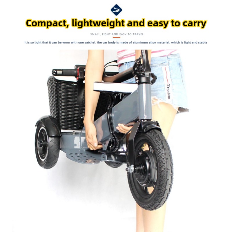 Yetişkin Elektrikli Üç Tekerle - Folding Electric Scooter incelemesi ve fiyatı