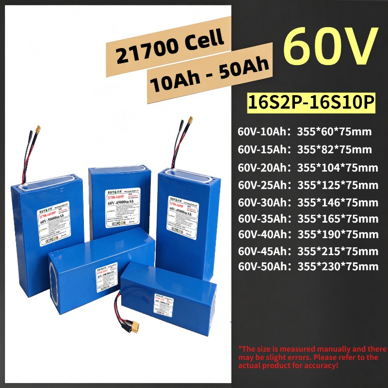 Akıllı BMS'li 60V 21700 Lityum - 60V 30Ah 21700 Battery Pack incelemesi ve fiyatı