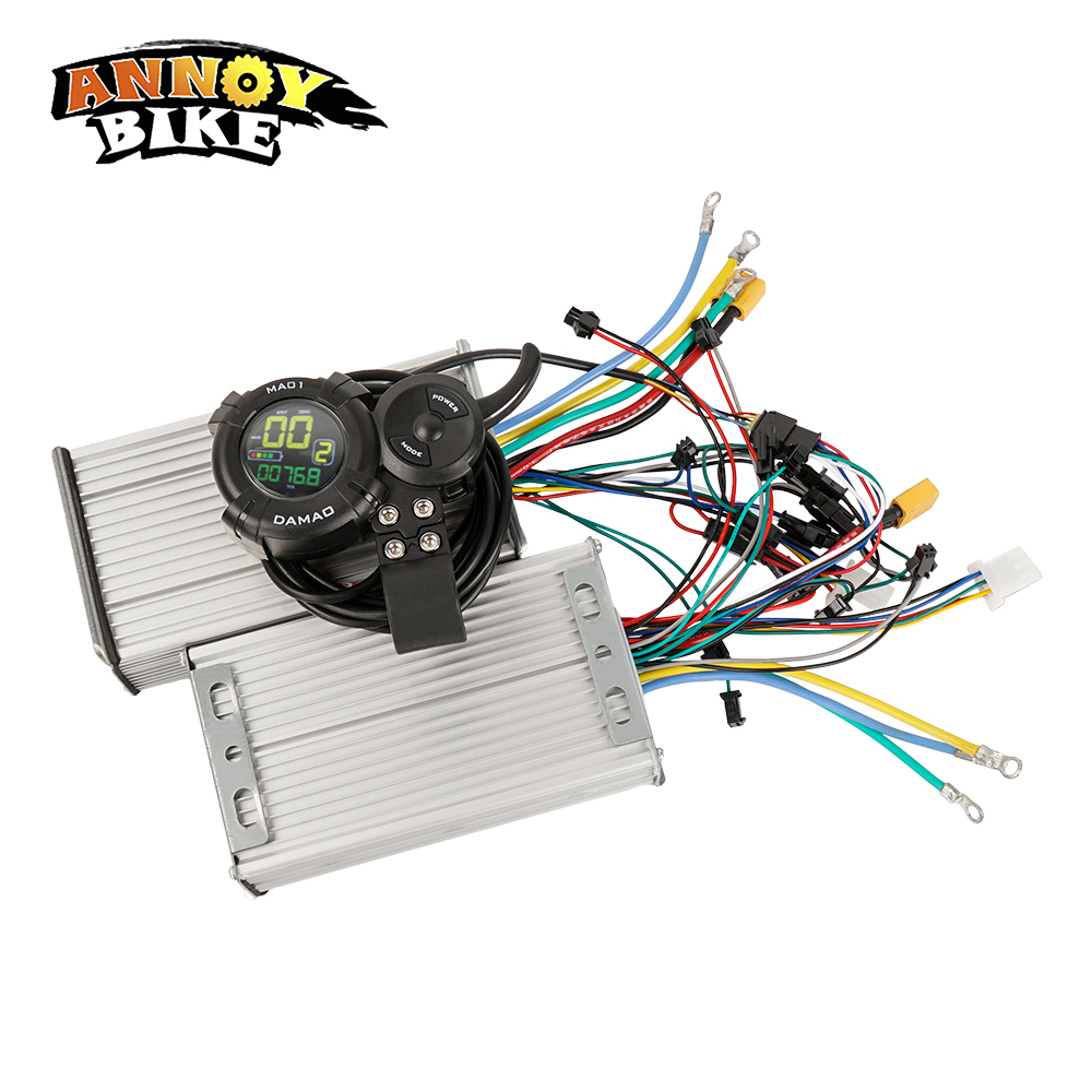 LCD Ekranlı Elektrikli Bisikle - 72V 45A Dual Controller incelemesi ve fiyatı